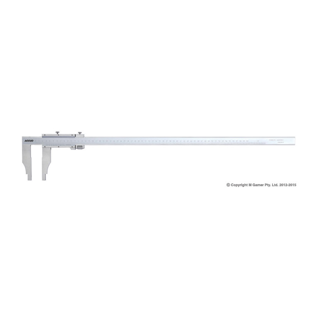 Accud 0-600mm/0-24" Vernier Caliper