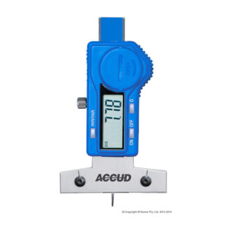 Accud 0-25mm Digital Depth Caliper