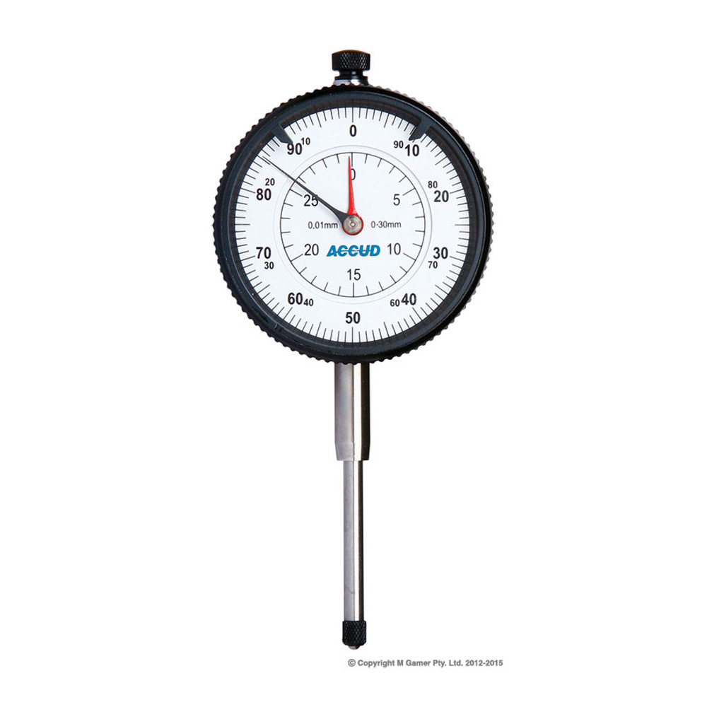 Accud 0-25mm Dial Indicator