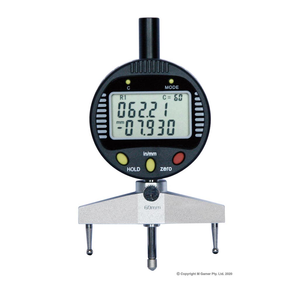Accud 5-700mm Digital Radius Gauge