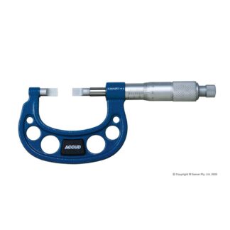Accud 25-50mm Blade Micrometer
