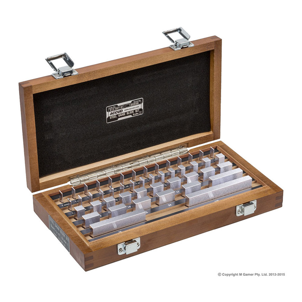 Accud Gauge Block Set 47 Pcs Grade 1
