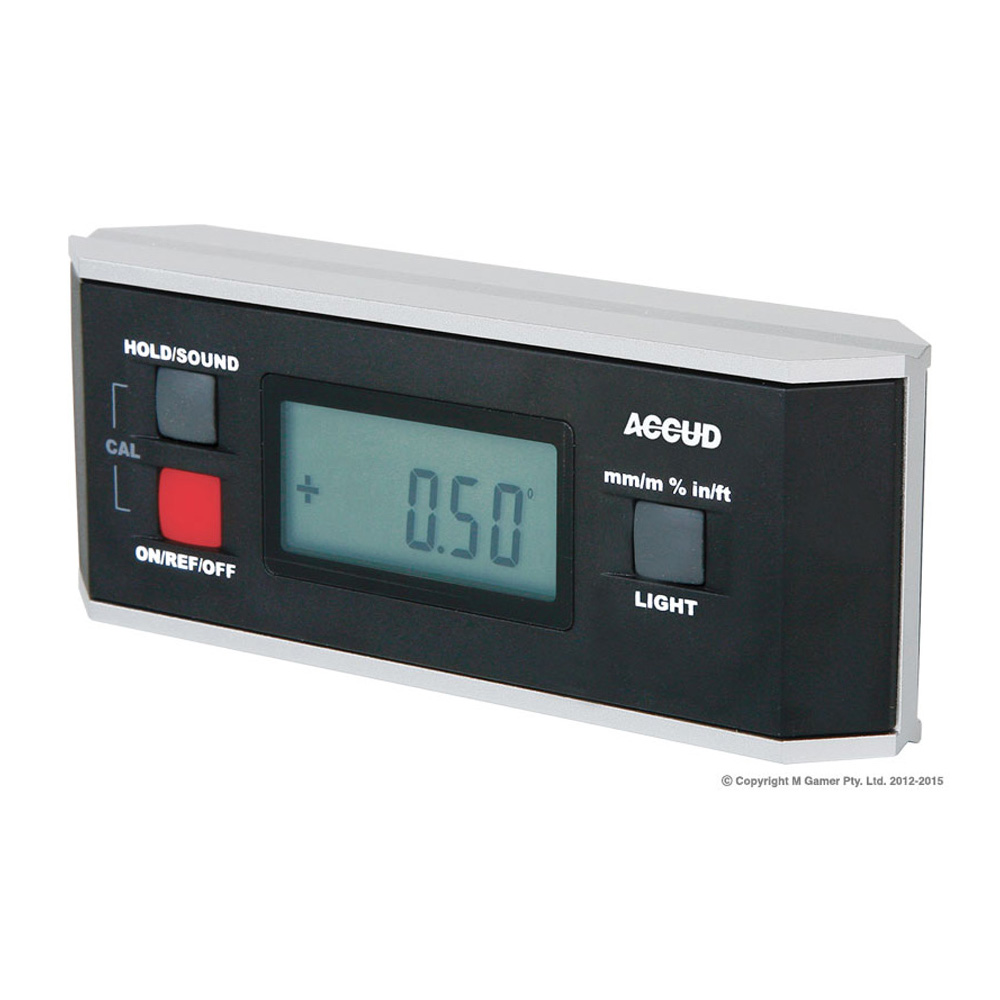 Accud 0 - 360° Digital Level & Protractor