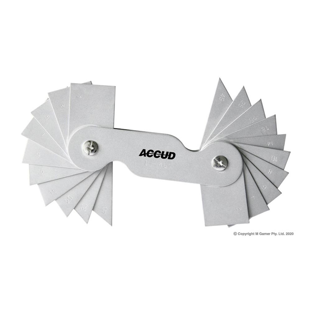 Accud 1° - 45° Angle Gauge