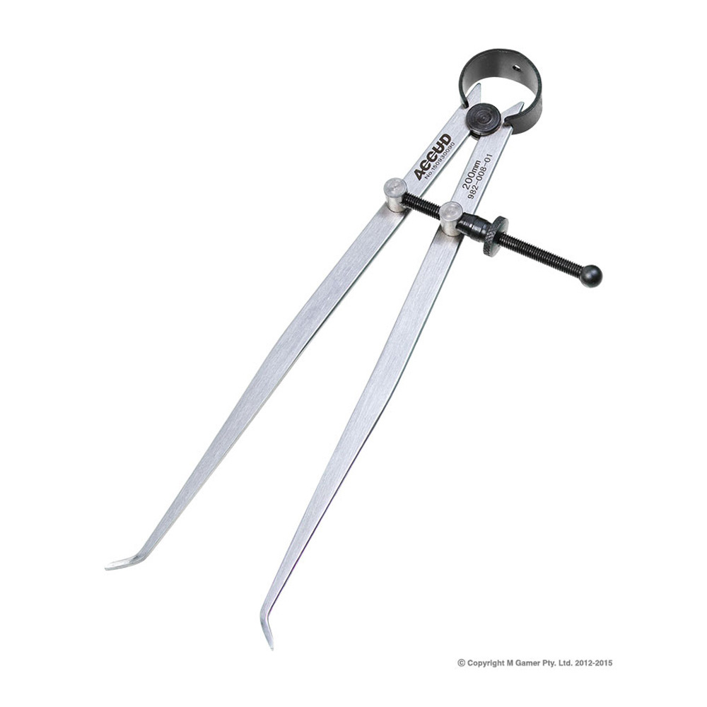 Accud 200mm Inside Spring Caliper