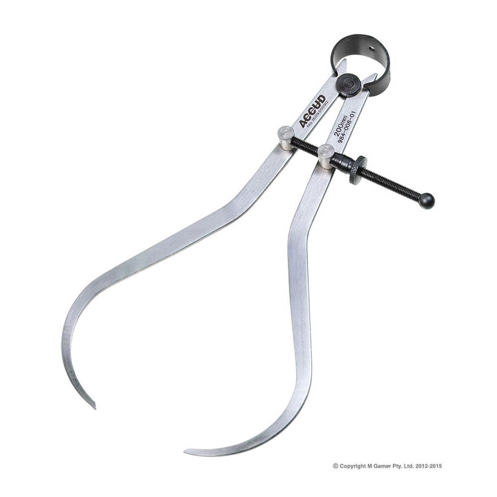 Accud 200mm Outside Spring Caliper