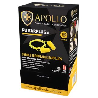 Class 5 Corded Disposable Earplugs