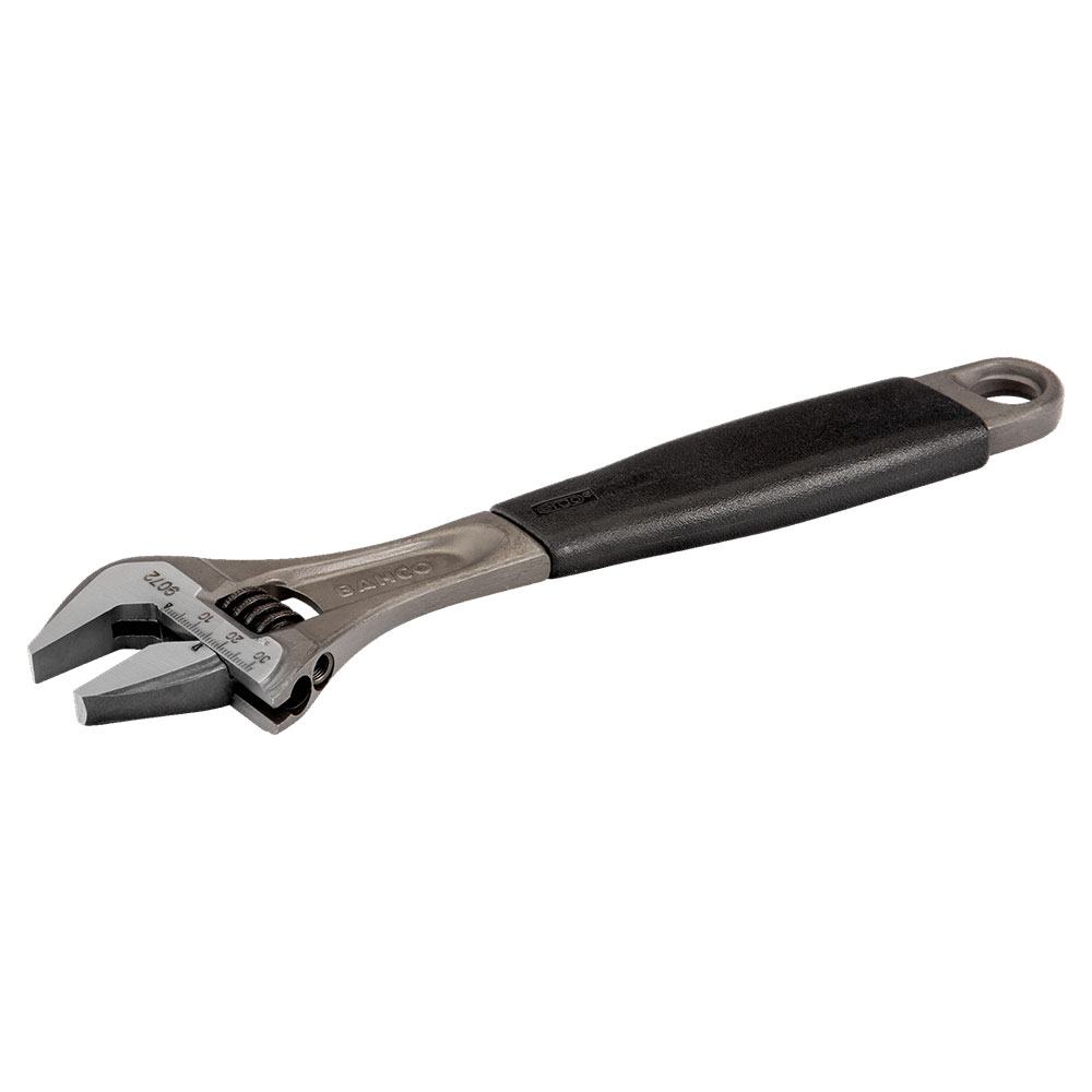 Bahco Adjustable Wrench, 12", 300mm, Warm Handle, Phosphated, 34mm Opening