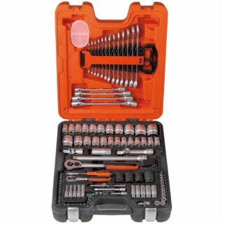 Bahco 1/4" & 1/2" 106 Pce Socket & Spanner Set