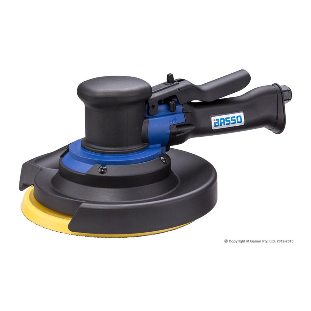 Basso 8" Geared Central (non self generating) Vac Sander