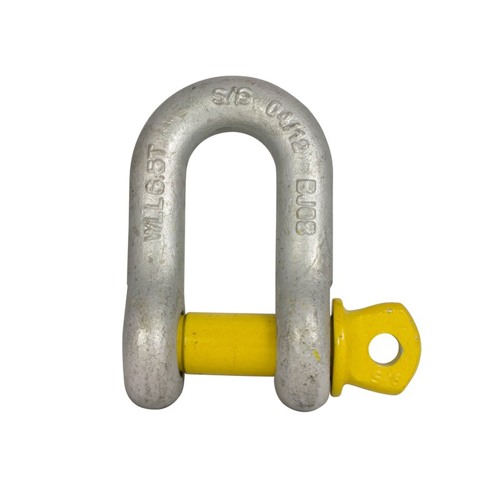 Shackle Dee Grade S Galvanised 8x10mm WLL 0.75T