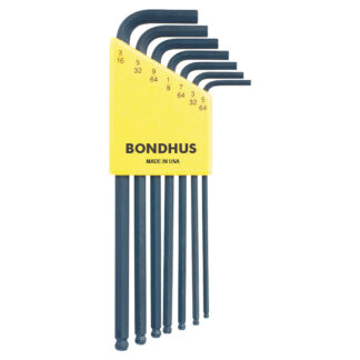 BONDHUS SET 7 BALL END L-WR 5/64-3/16"