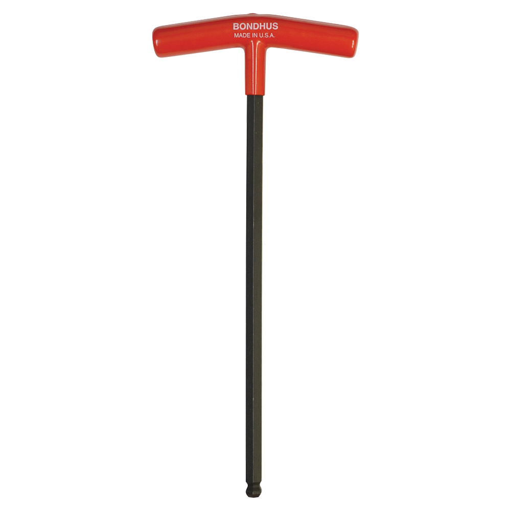 BONDHUS 5/16" HEX T-HANDLE 7.4" (189MM) TAG-BAR 1PK