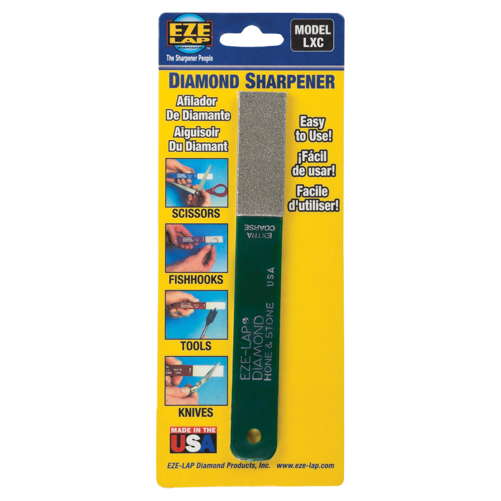 HONE & STONE Extra Coarse Pad on 6"x3/4" Green Handle