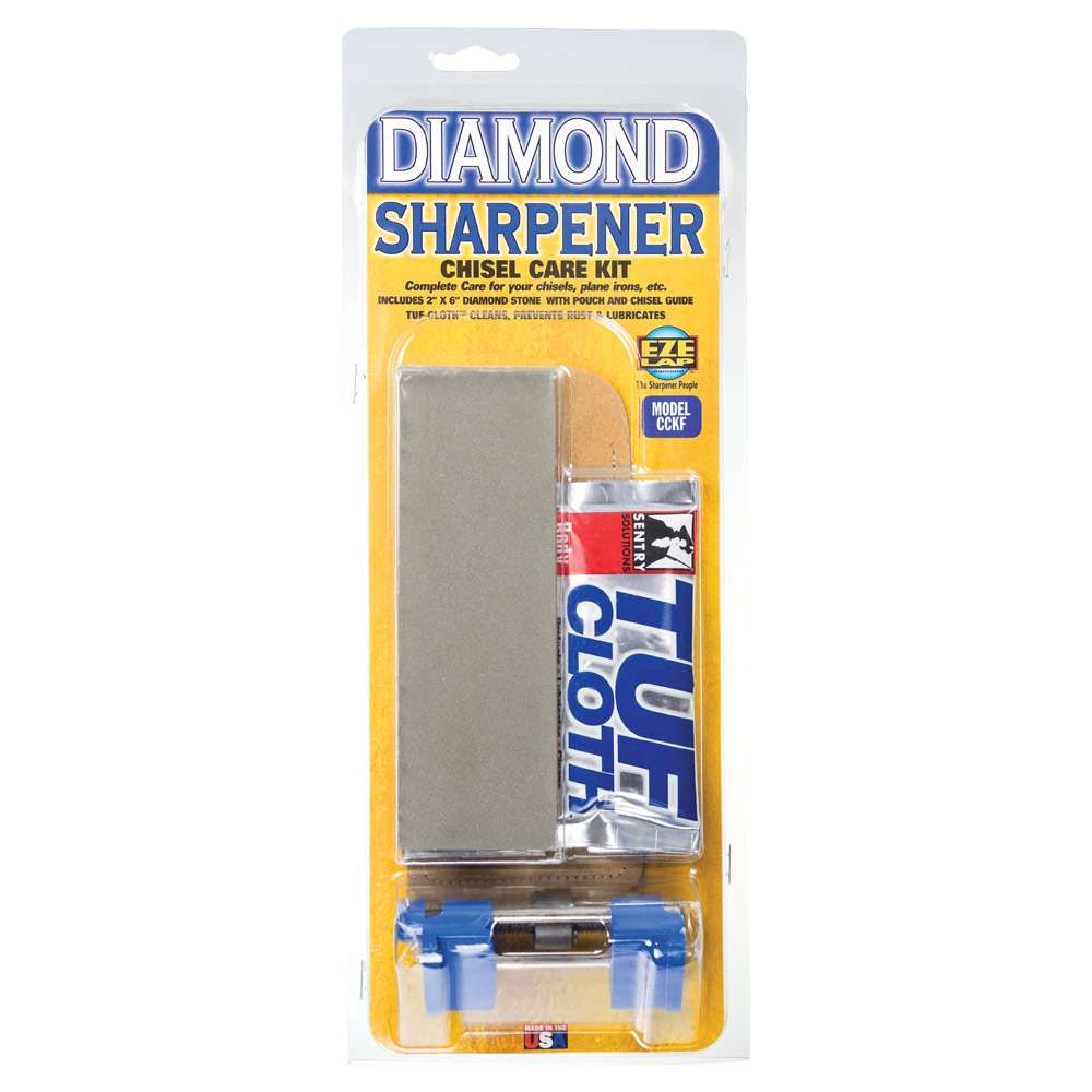 CHISEL CARE KIT 50 x 150 x 6mm Diamond Plate Chisel Guide