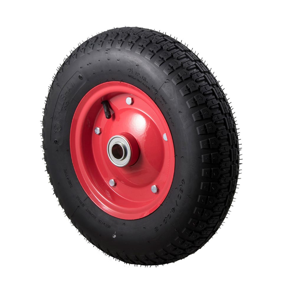 350x6 KNO STL 20 Cone Bearing Pneumatic Wheel