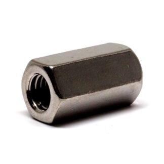 M8 - 1.25 Coarse Stainless Steel 316 Coupler Nut