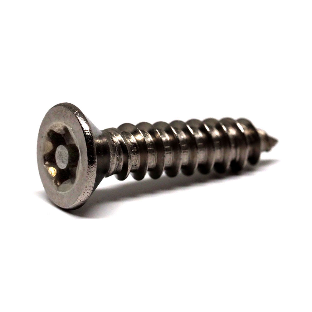6g x 3/4″ Stainless Steel 316 Countersunk Head Post Torx Self Tapping