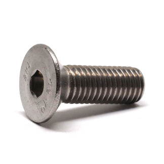 M8 - 1.25 Coarse x 90mm Stainless Steel 304 Countersunk (Flat) Head Socket Screw