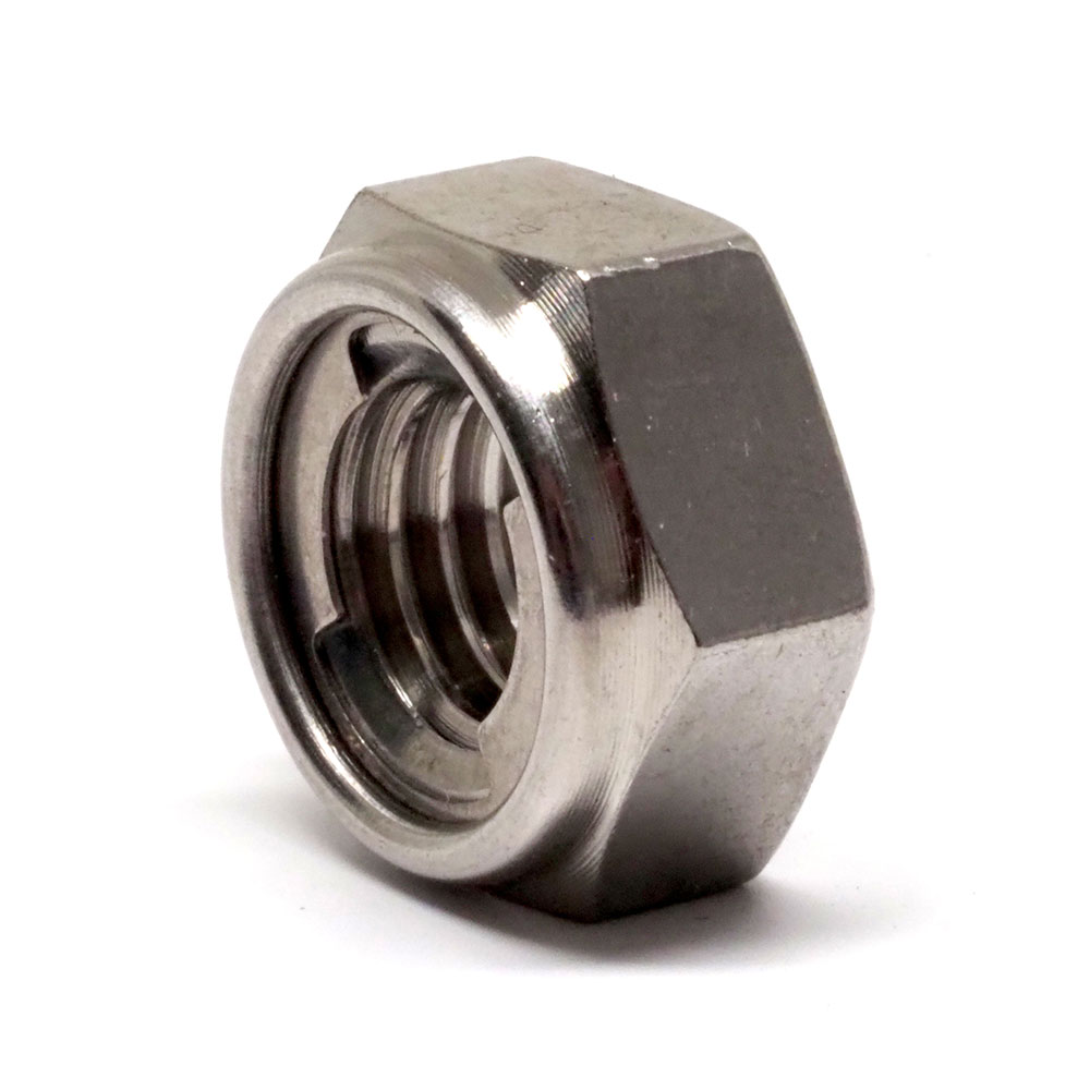 M8 - 1.25 Coarse Stainless Steel 304 Glenloch Nut