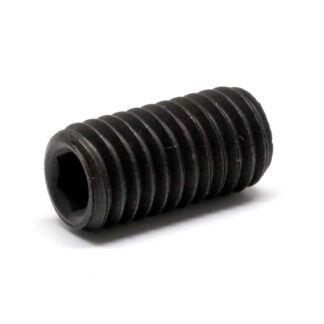 M6 - 1.0 Coarse x 6mm Alloy Steel 14.9 Plain Flat Point Grub Screw