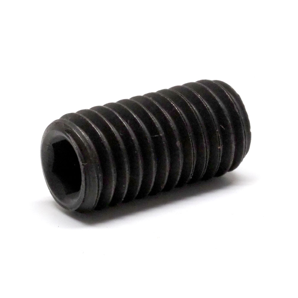 M4 - 0.7 Coarse x 16mm Alloy Steel 14.9 Plain Flat Point Grub Screw