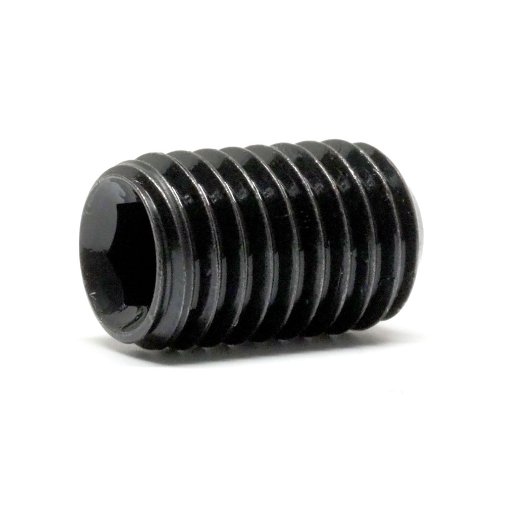 8g - 32 UNC x 3/16 Alloy Steel Plain Plain Cup Point Grub Screw