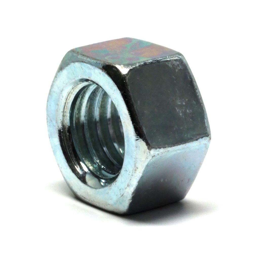 1.3/8" - 6 UNC Steel Grade 8 Zinc Plated Hex Std Nut