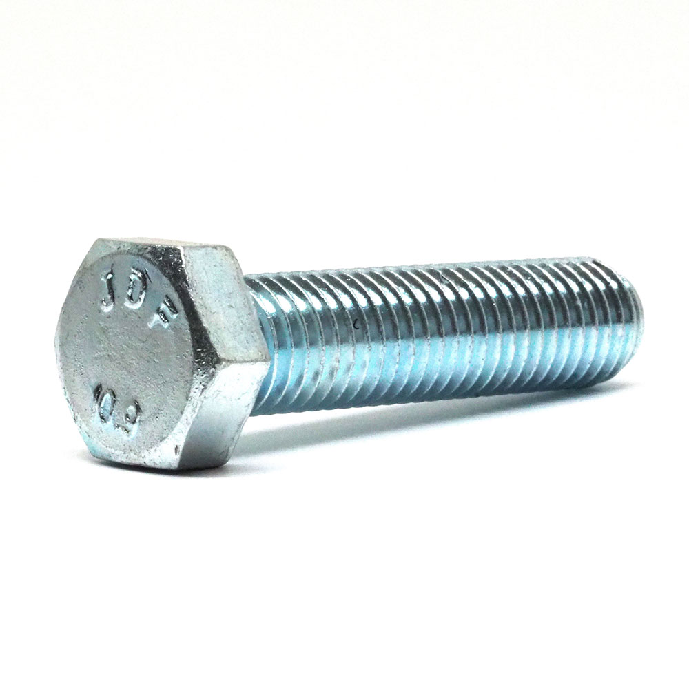 M18 - 1.5 Fine x 110mm High Tensile Steel 10.9 Zinc Plated Hex Head Bolt