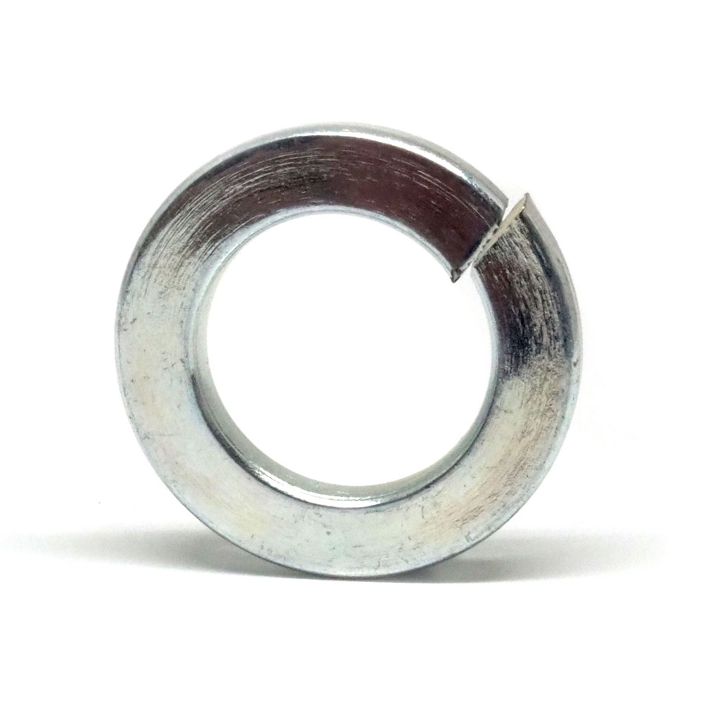 9/16" I.D. x 3/16" H x 1/8" W Steel Zinc Plated Medium Section Spring Washers