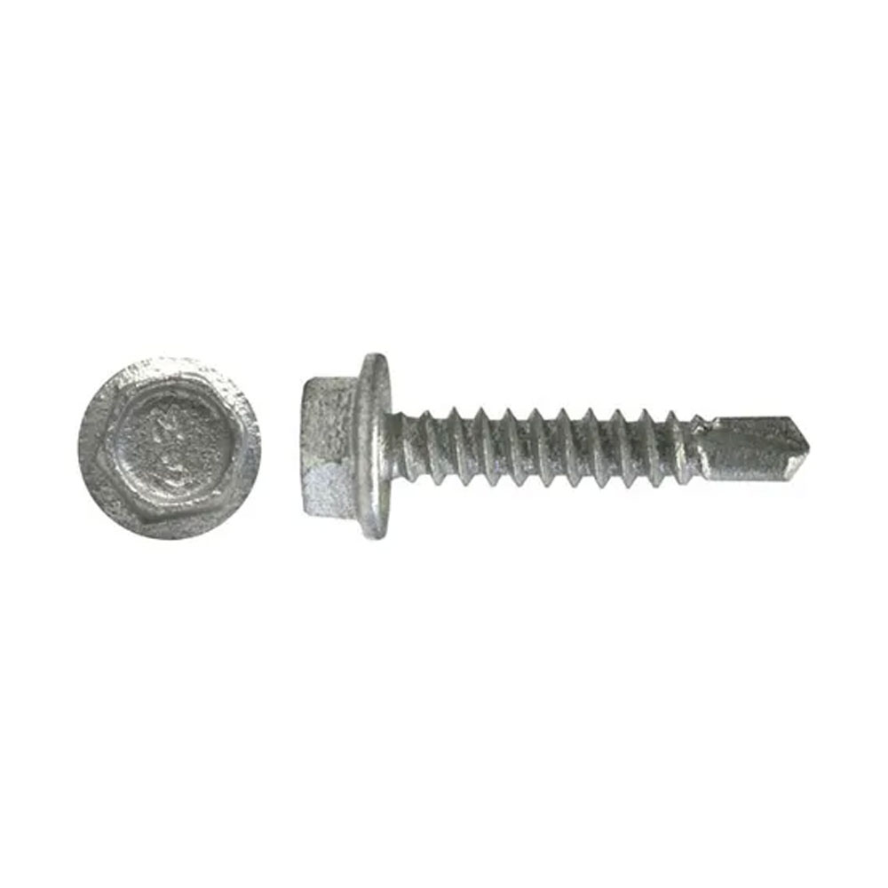 8g-18 x 12mm Class 4 Hex Head Self Drilling Screw For Metal