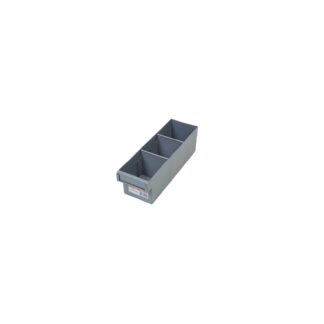 Fischer Spare Parts Tray 100x300x100mm (WxDxH) Grey W/ Barcode