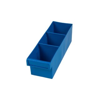 Fischer Spare Parts Tray 100x300x100mm (WxDxH) Blue