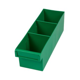 Fischer Spare Parts Tray 100x300x100mm (WxDxH) Green