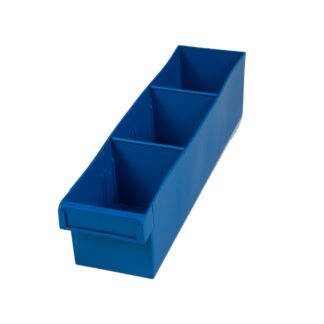Fischer Spare Parts Tray 100x400x100mm (WxDxH) Blue