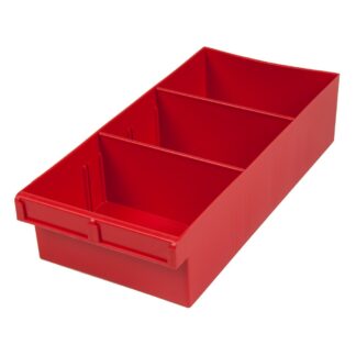 Fischer Spare Parts Tray 200x400x100mm (WxDxH) Red