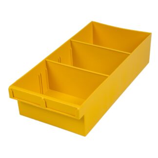 Fischer Spare Parts Tray 200x400x100mm (WxDxH) Yellow