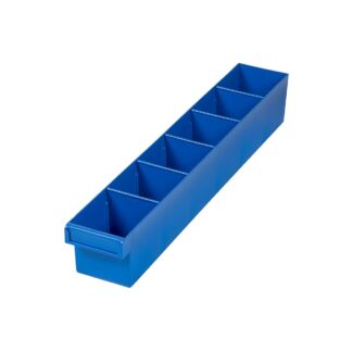 Fischer Spare Parts Tray 100x600x100mm (WxDxH) Blue