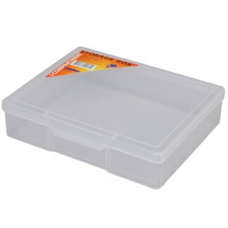 Fischer Clear Storage Box Medium 1 Compartment