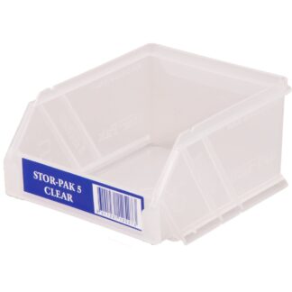 Fischer Stor-Pak 5 (100x115x60mm) WxDxH - Clear