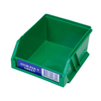 Fischer Stor-Pak 5 (100x115x60mm) WxDxH - Green