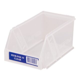 Fischer Stor-Pak 10 (100x170x85mm) WxDxH - Clear