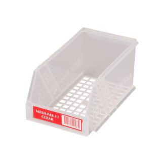 Fischer Mesh-Pak 10 (100x170x85mm) WxDxH - Clear