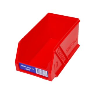 Fischer Stor-Pak 10 (100x170x85mm) WxDxH - Red