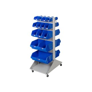 Fischer Mobile Storage Trolley Combo W/ 28 Stor-Paks