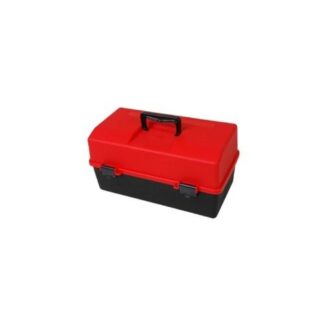 Fischer Medium Tool Box No Tray (Black/Red)