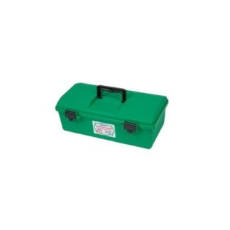 Fischer Medium First Aid Box W/ Liftout Tray (Green)