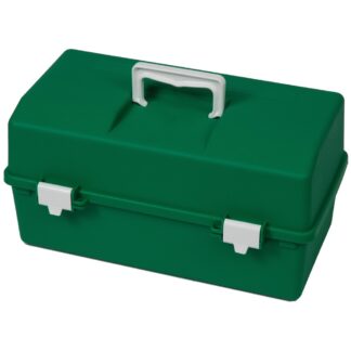 Fischer Medium First Aid Box 2 Tray Cantilever (Green)