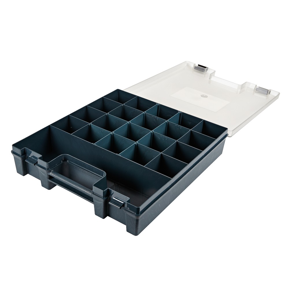 Fischer Viro Ezi-Pak Carry Case W/ Clear Lid (Charcoal) - Image 2