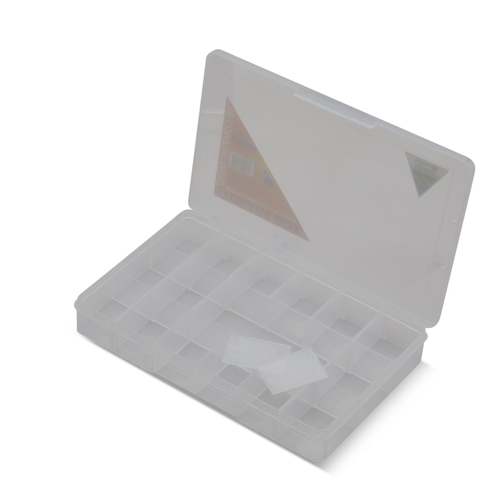 Fischer Storage Box Large 18 Removable Dividers - Image 2